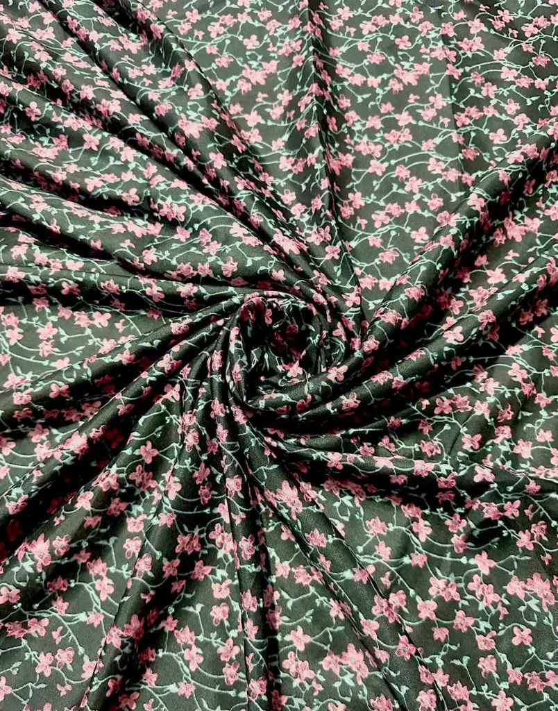 Floral Black - Namaz Chadar