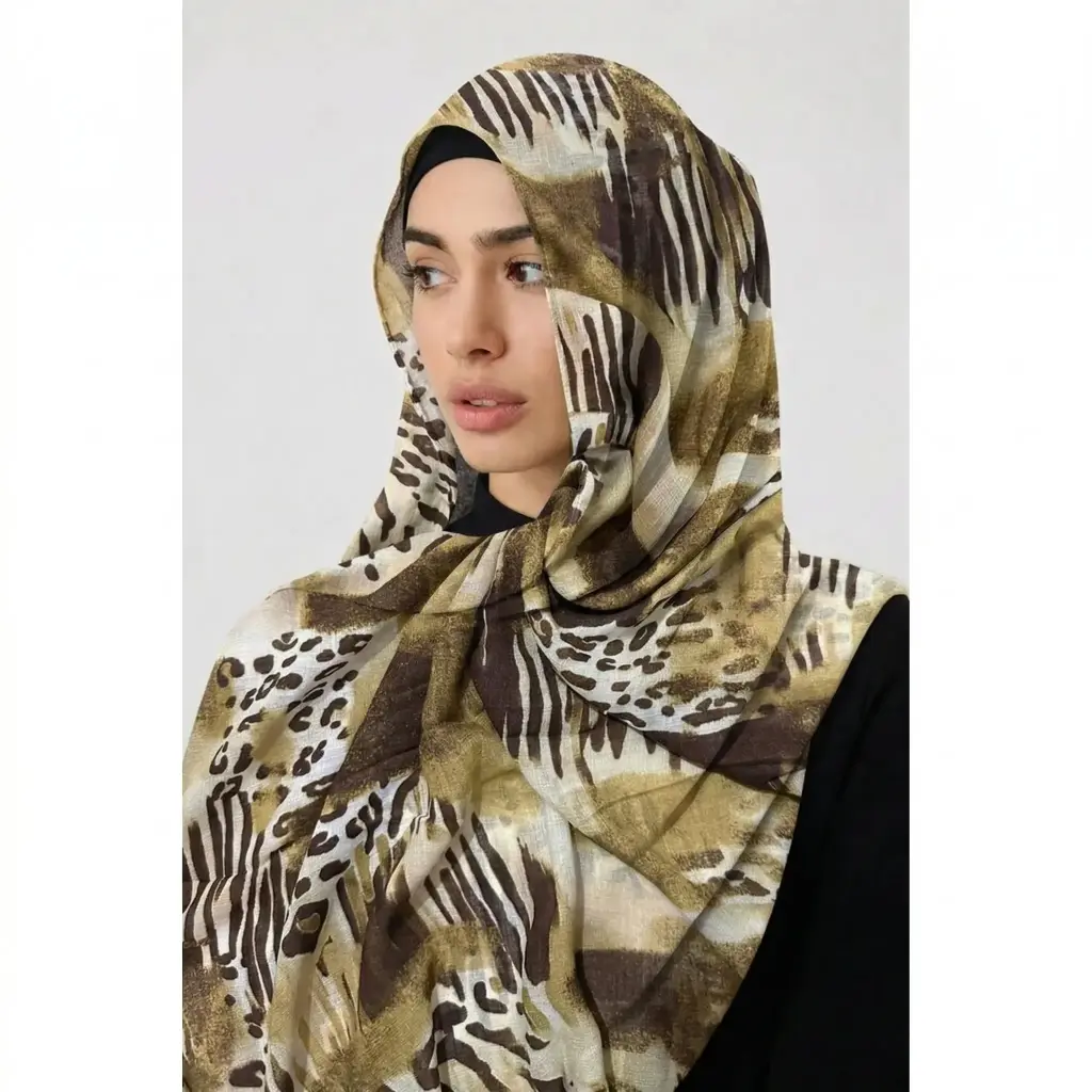 Honey-Modal Hijab 