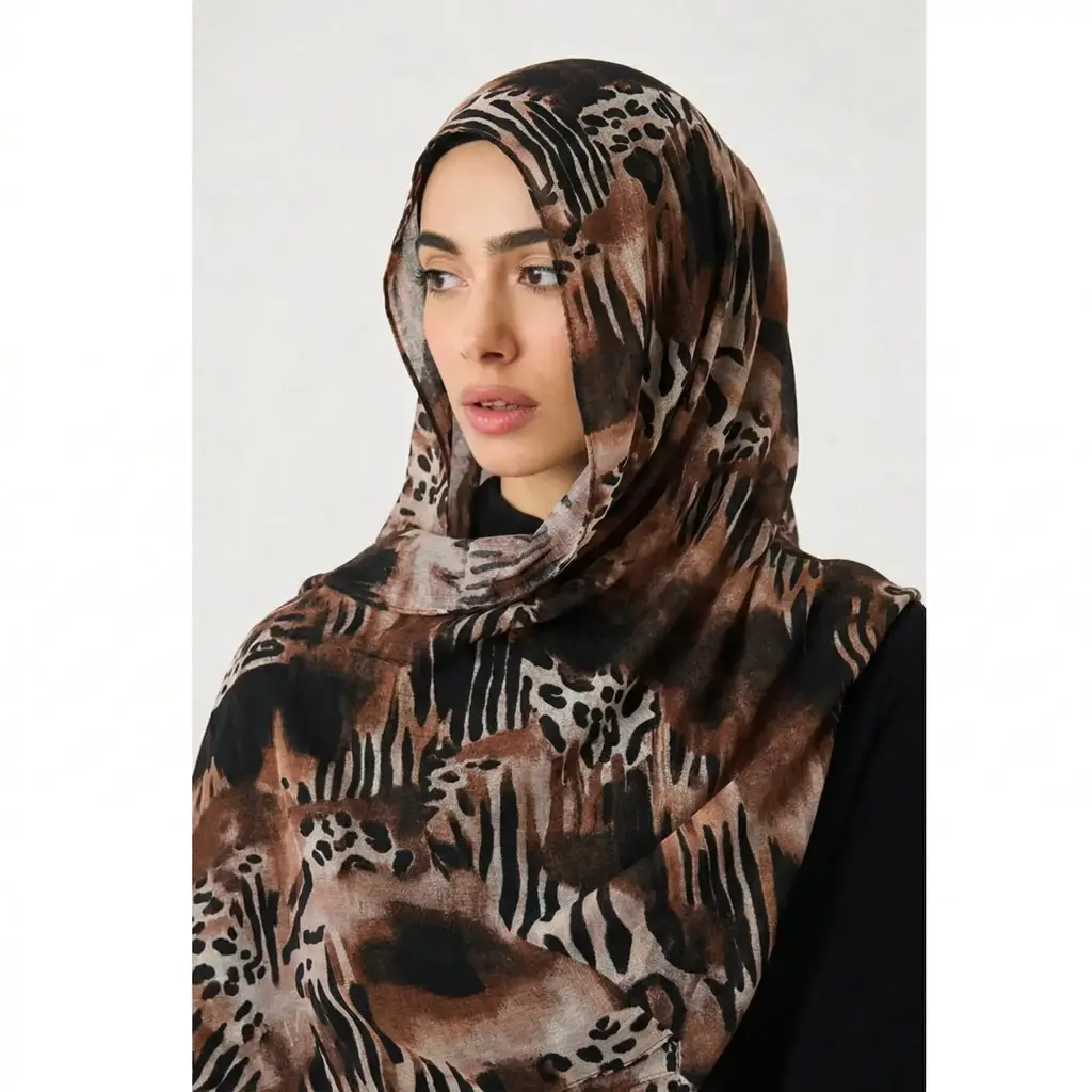 Espresso-Modal Hijab  