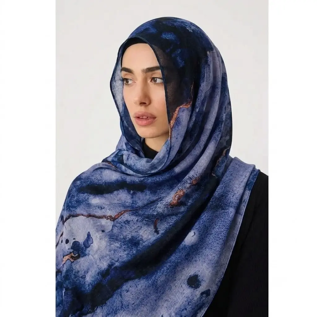 Galaxy-Modal Lawn Hijab