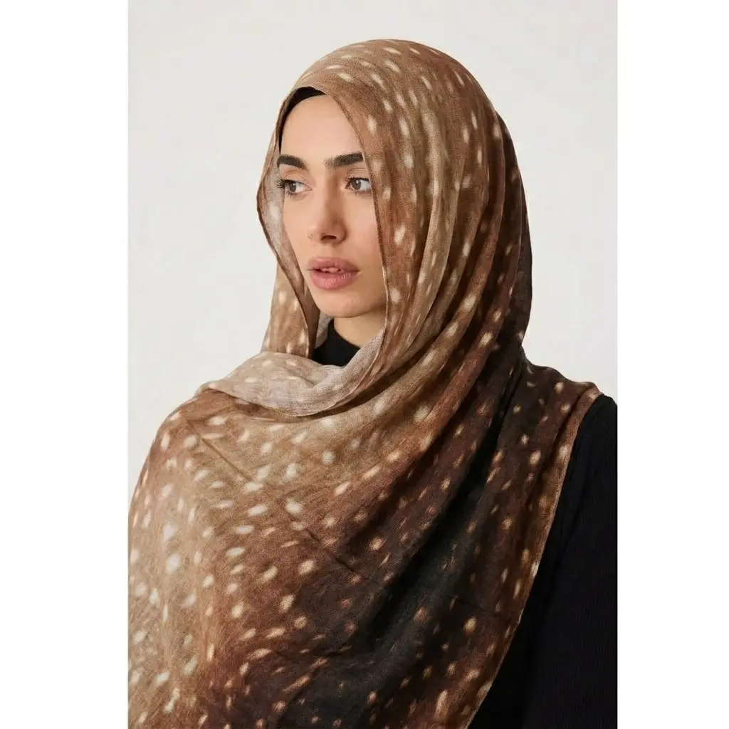 Deer-Modal Lawn Hijab 