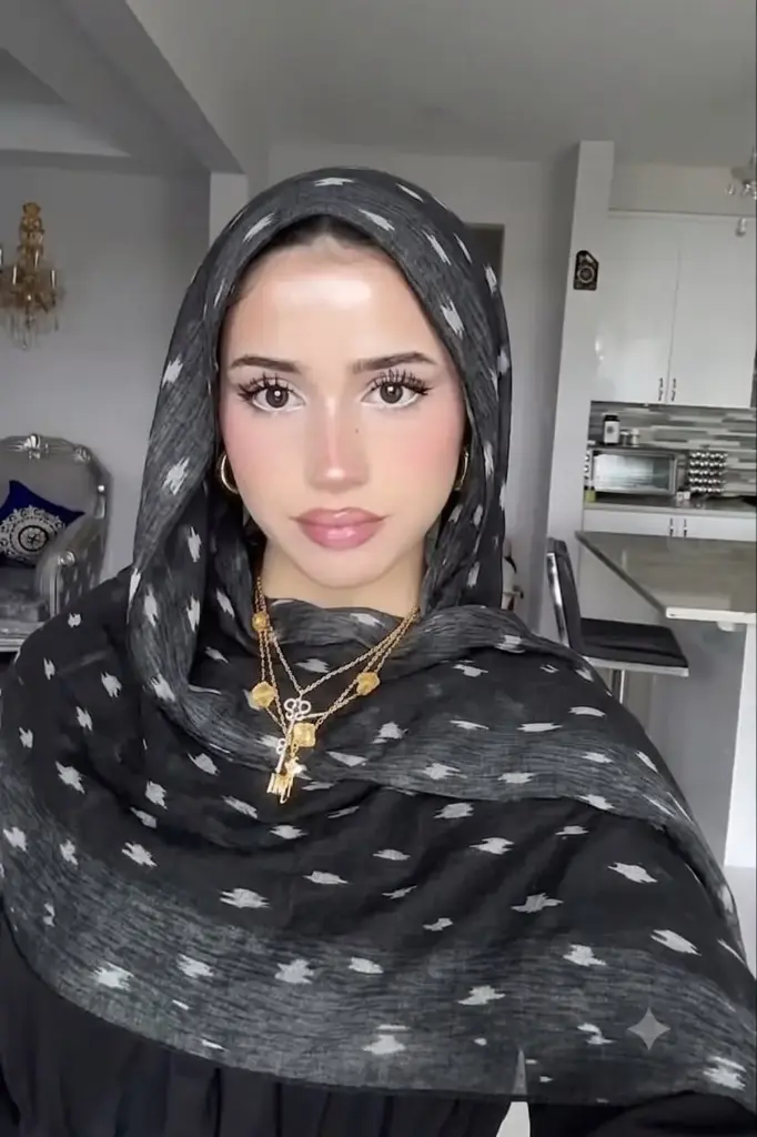 Black Deer-Modal Lawn Hijabs  