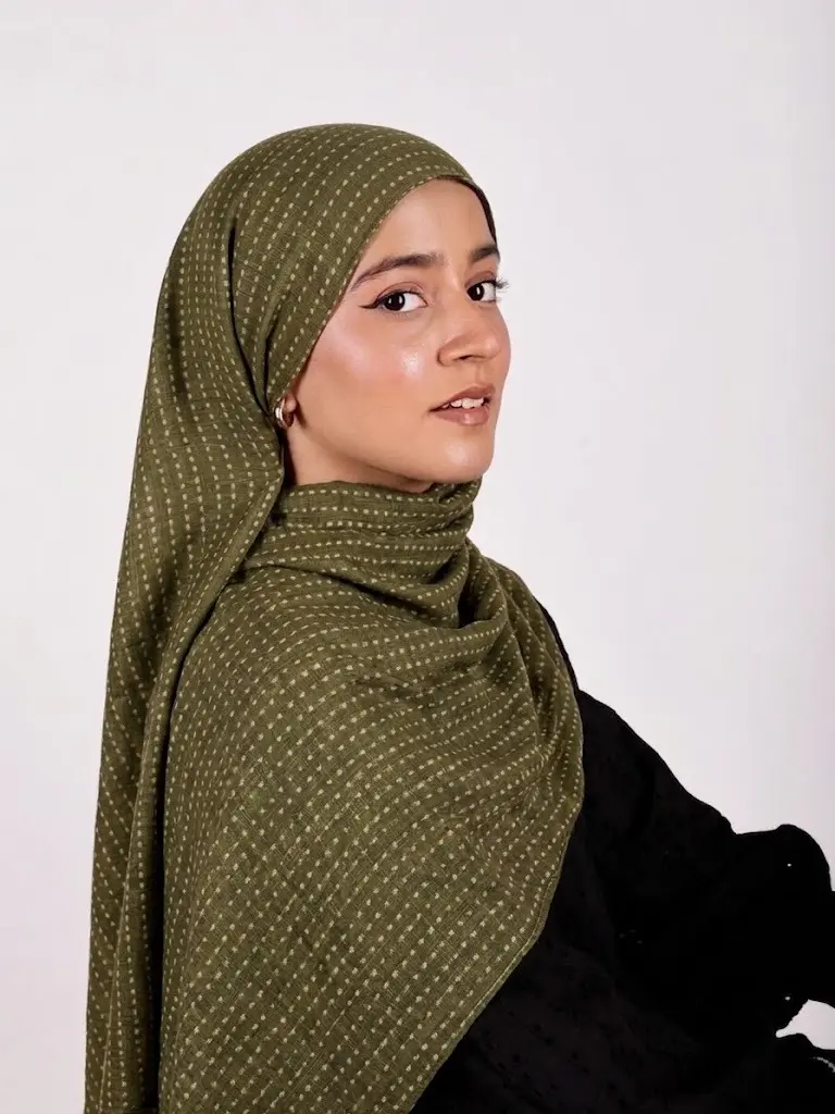 Olive-Modal Hijab    