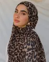 OG Leapord Hijab-Georgette