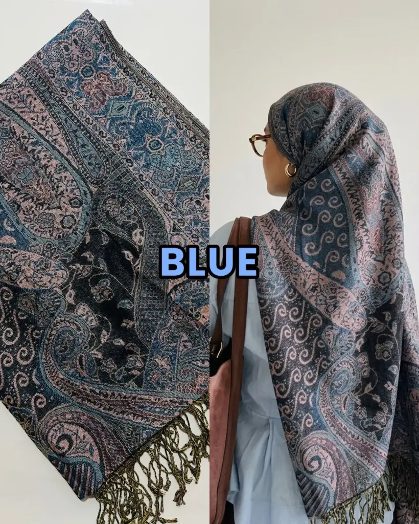 PASHMINA-Blue
