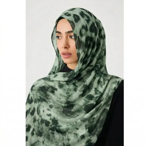 Forest Leapord-Modal Hijab  