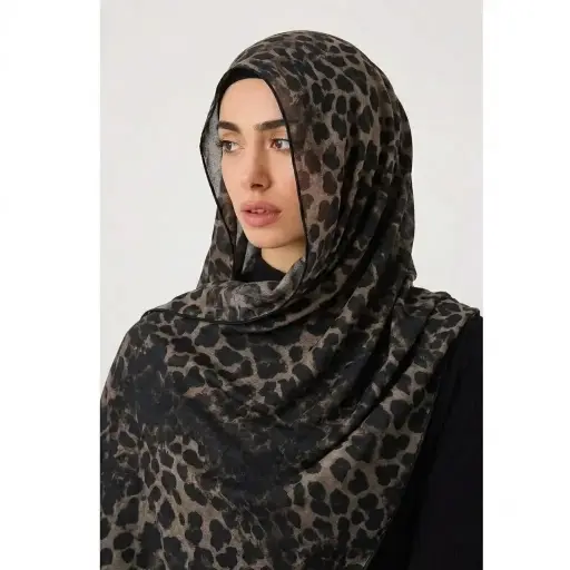 Leapord-Modal Lawn Hijabs  