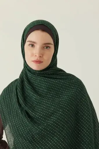 Bottle Green-Modal Hijab    