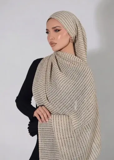 White-Modal Hijab  