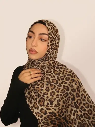 Leapord Hijab-Georgette Vol 2 